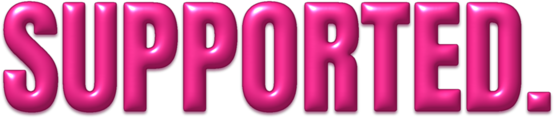 Supported.